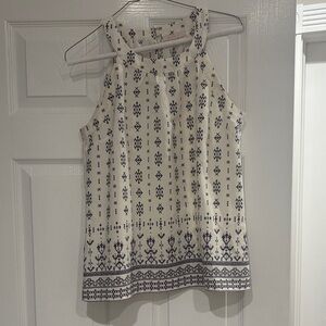 Skies are Blue flowy printed top